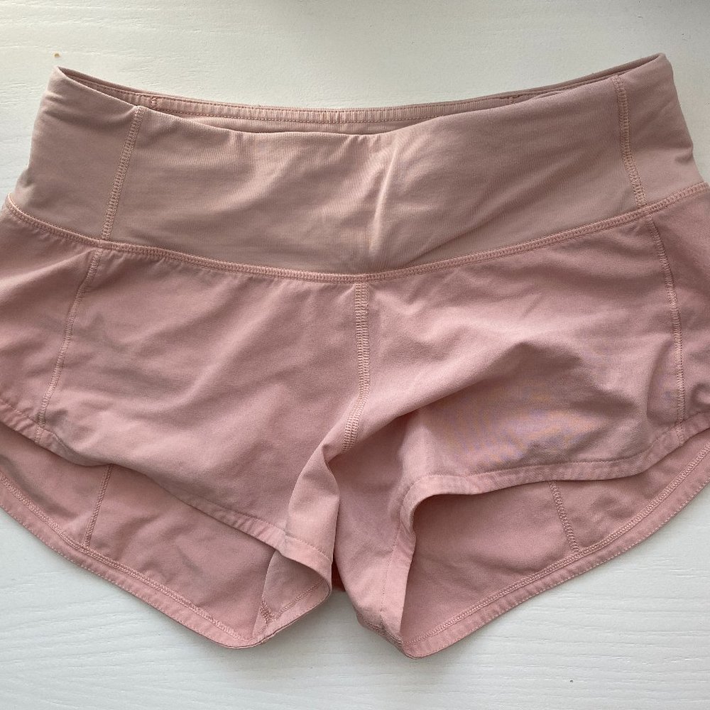 Pink Lululemon Shorts Size 2